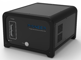 "PAUT Systems. B. FMC/TFM system. This photo shows a box that works as a processor unit for 128/128 full matrix capture/total focusing system (128 pulser channels and 128 receiving channels)."